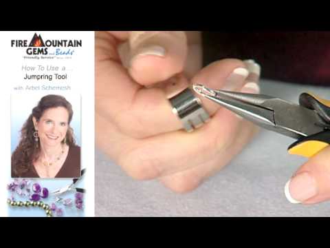 Video Tutorial - Using a Jump Ring Tool - Fire Mountain Gems and Beads
