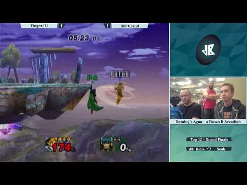 Dandog's Agua - Zinger (Link) vs 100 Grand (Marth) - Grand Finals
