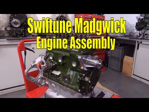 Swiftune Engine Assembly Madgwick Mini Cooper S Part 6 - Classic Mini Workshop