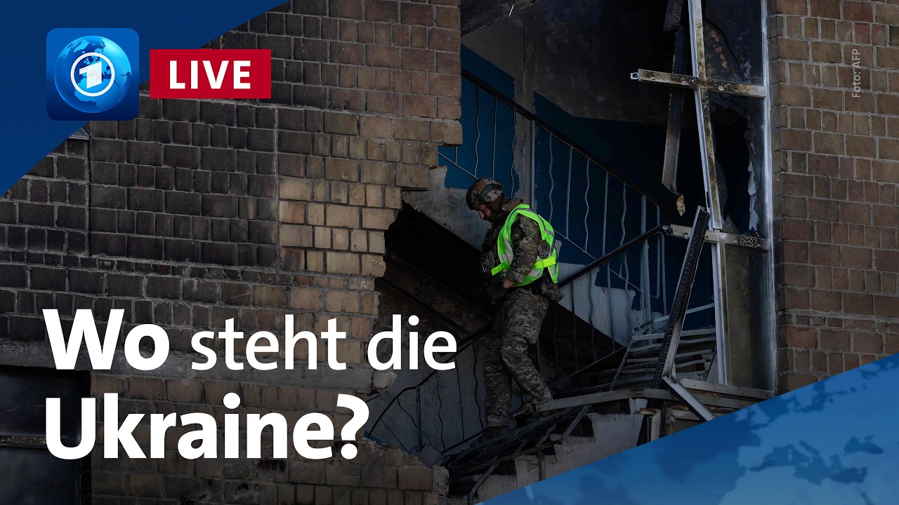 Russische Angriffe vor neuem Kriegswinter in der Ukraine | tagesschau24 Top-Thema, 1.10.2026