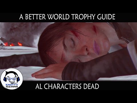Beyond Two Souls (PS4): How to Let Every Character Die - A Better World Trophy Guide