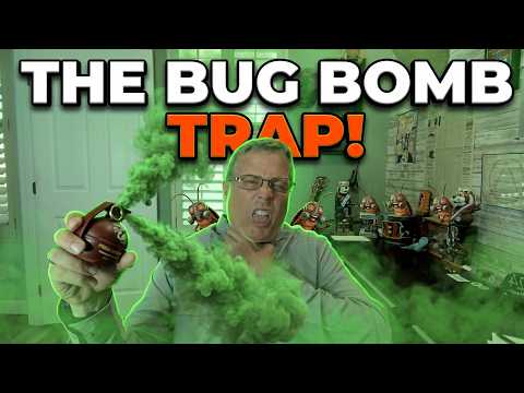 The DIY Bug Bomb Trap: Toxic Residue & Mutant Roaches