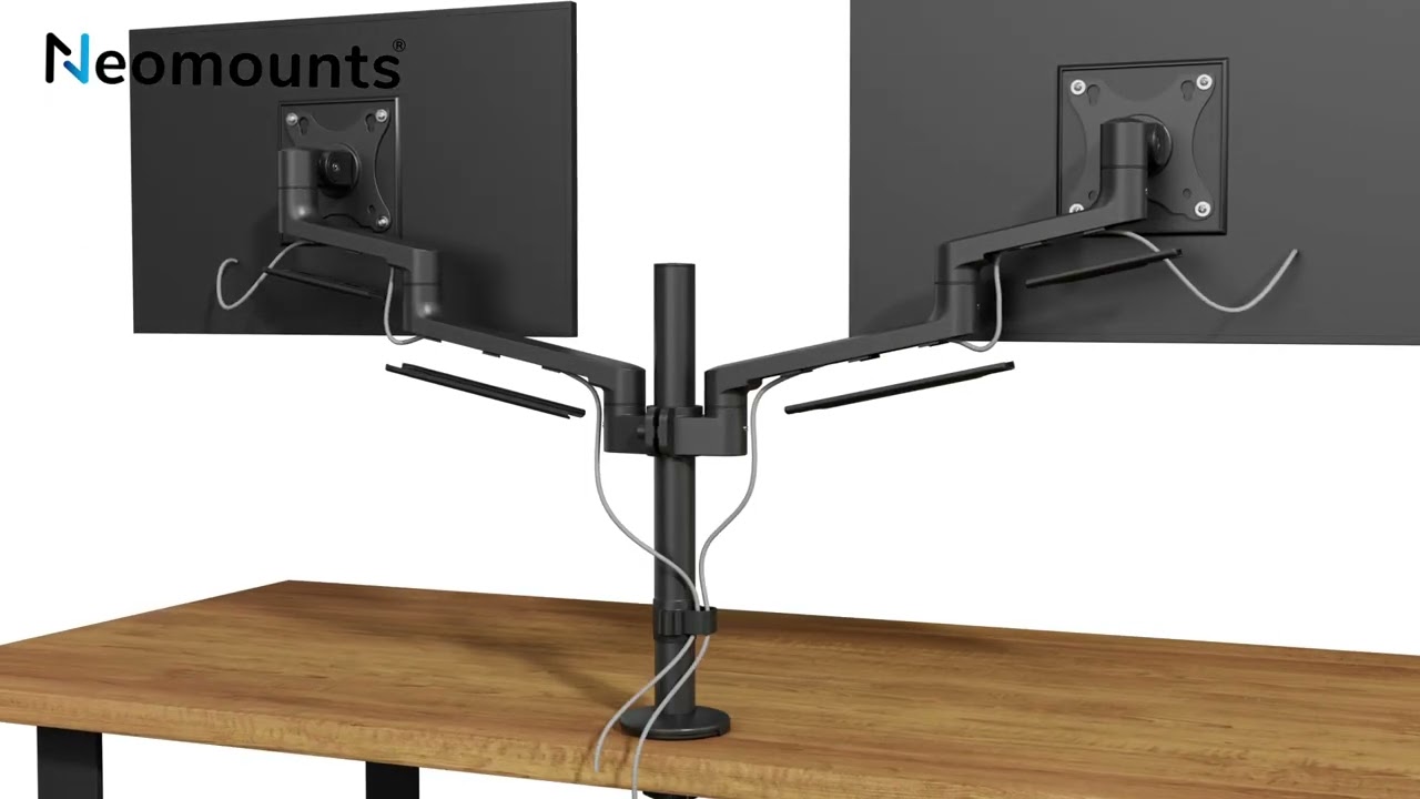 Neomounts DS60-425BL2 Brazo de monitor - Video demostrativo