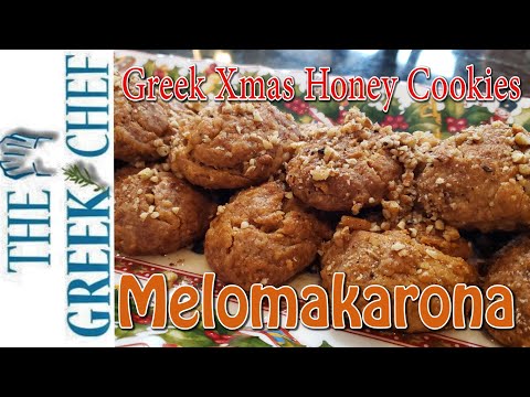 How to make Christmas Greek Honey Cookies, Melomakarona recipe, so easy a kid can make them