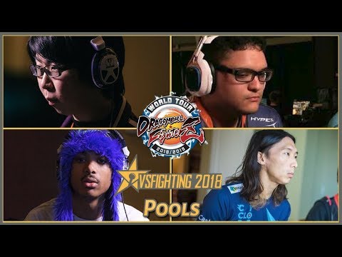 DBFZ World Tour: VsFighting 2018 (Pools) GO1, SonicFox, Dogura, Dekillsage
