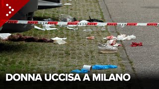 Milan, woman stabbed to death by her ex-husband. Witnesses: He had been lurking here for a month.