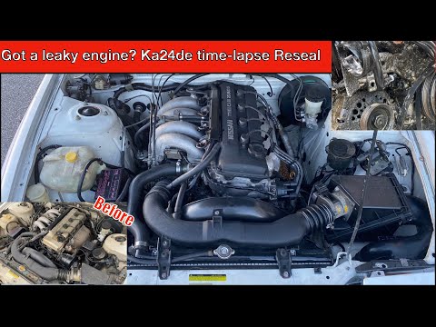 KA24DE Detailed Assembly - Start To Finish