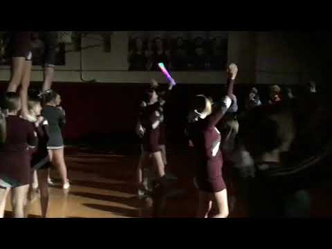 IVC’s Trenton Arnold gets introduced at senior night with the rest of the starting players