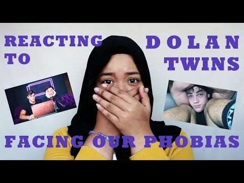 React to The Dolan Twins - Facing Our Phobias