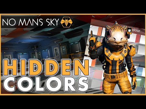 MORE Color options for Freighter rooms! No Man's Sky Endurance Freighter Base Building Guide