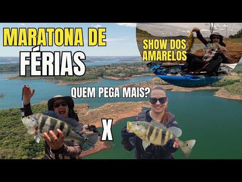 Quem Pega Mais? Disputa na represa em Pedrinópolis