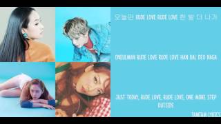 Rude Love - f(x) Lyrics [Han,Rom,Eng]