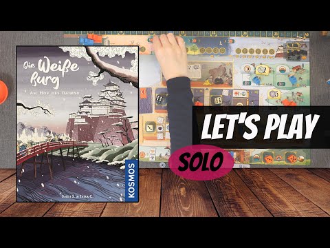 DIE WEISSE BURG - Solo Let's Play ⭐️ Brettspiel