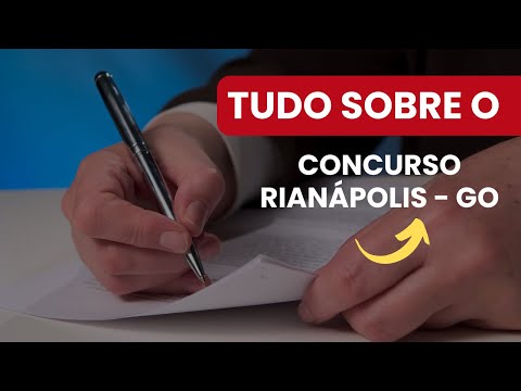 Concurso Prefeitura de Rianápolis (GO) 2025: Edital com vagas para nível médio e superior