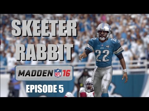 Madden 16 (Xbox One): Skeeter Rabbit (RB) Connected Career EP 5 - Week 5 vs Cardinals