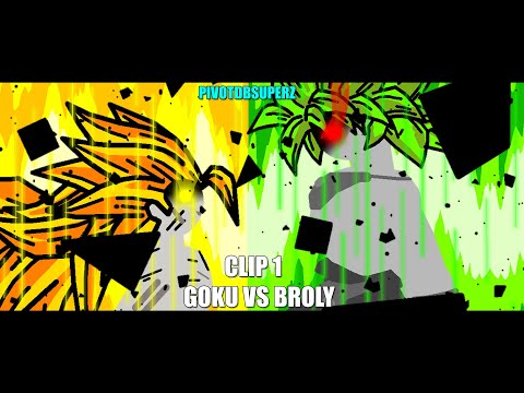 PivotDBSuperZ - Goku Vs Broly Clip 1