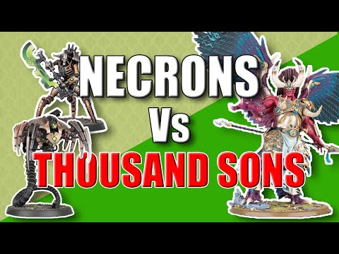 Thousand Sons Battle Report Vs Core Necrons