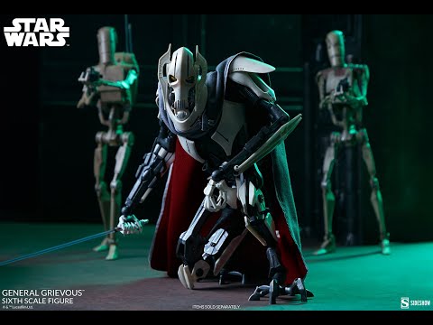[爆玩具]  Sideshow 1/6 星球大戰 General Grievous Star Wars AOTC Clone Wars TOYSTV Review