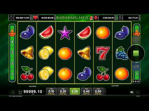 Burning Hot 6 Reels – Video Gameplay