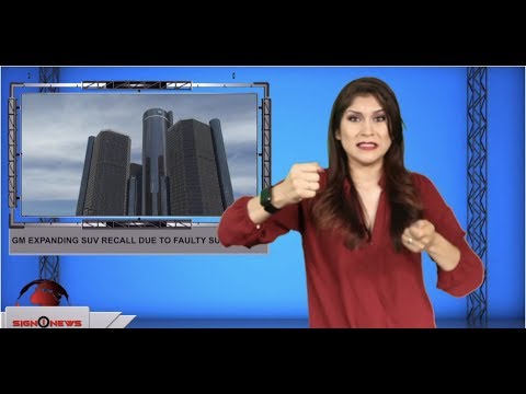 GM expanding SUV recall due to faulty suspension (ASL - 9.21.19)