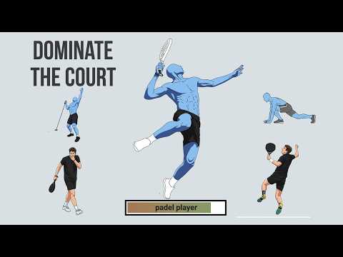 Der Körperbau eines Padelspielers