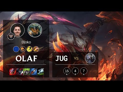 Olaf Jungle vs Diana - EUW Challenger Patch 10.5