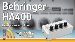 Behringer HA400 - відео 1