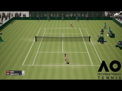 Su-wei Hsieh vs Dominika Cibulková - AO International Tennis - PS4 Gameplay