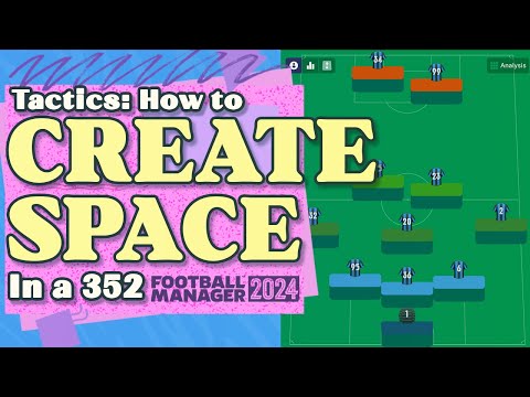 How to Create Space in a 352 Formation (FM24 Tactics)