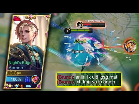 Top 1 AAMON Pakai Build Terbaru, Auto Pesta Kill Coy! Build dan Emblem Tersakit Aamon 2022 - MLBB