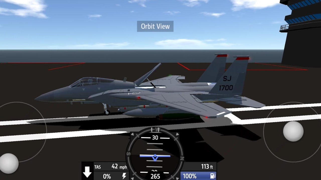 Simple Planes - F15 carrier Landing #f15