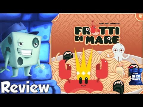 Frutti di Mare: Veni, Vidi, Antipasti! Review - with Tom Vasel