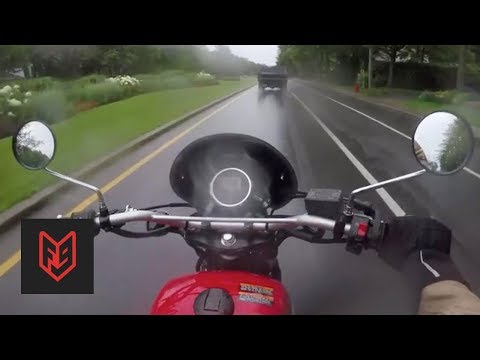 How to Ride a Motorcycle in the Rain