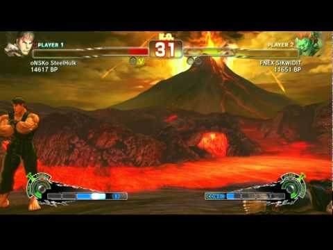 oNSKo SteelHulk(RY) vs FNEX SIKWIDIT(BL) Ranked Match Replay