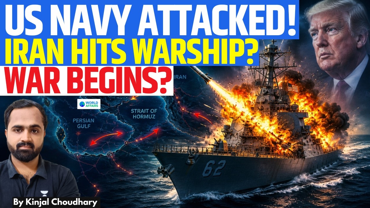 Iran Claims Hit on US Warship in Hormuz! CENTCOM Denies! Trump's Project Freedom Failing? | Kinjal