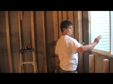 Basement Finishing Video (Framing Basement Windows ...