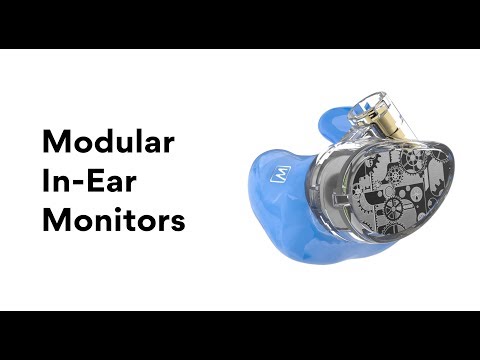MEE Professional MX3 PRO Customizable Noise-Isolating Universal-Fit Modular Musician’s IEM (Smoke) image 10