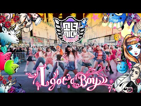 🎩[KPOP IN PUBLIC | TIMES SQUARE] GIRLS' GENERATION SNSD (소녀시대) "I GOT A BOY" Dance Cover by 404
