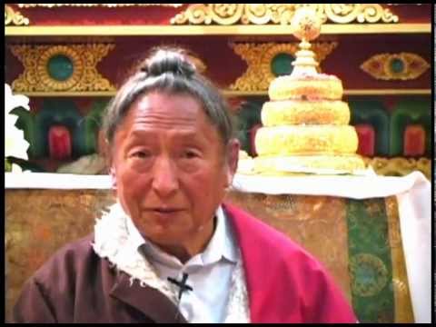 Lama Tharchin Rinpoche Discusses His Holiness Thinley Norbu Rinpoche's Cremation