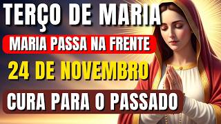 📿 TERÇO MARIA PASSA NA FRENTE - PARA ABRIR TODOS SEUS CAMINHOS 🙏 TERÇO DE HOJE |  Vamos Rezar Juntos