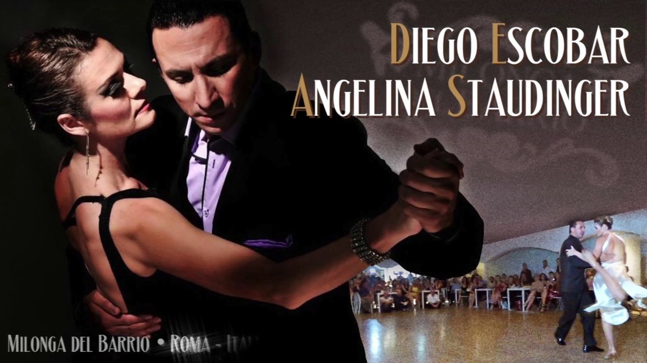 Diego Escobar y Angelina Staudinger (1/3) • 23/06/2017 • Milonga del Barrio • Roma, Italia