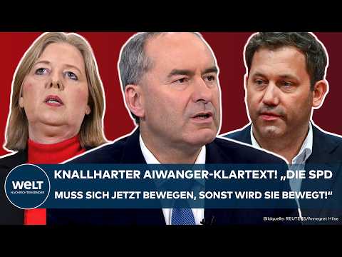 DEUTSCHLAND: Knallharter Aiwanger-Klartext! "Die SPD muss sich jetzt bewegen, sonst wird sie bewegt"