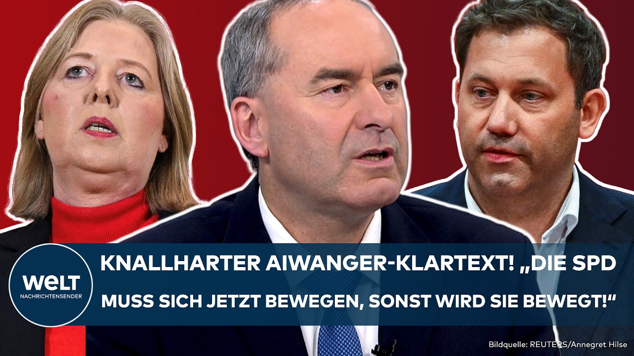 DEUTSCHLAND: Knallharter Aiwanger-Klartext! "Die SPD muss sich jetzt bewegen, sonst wird sie bewegt"