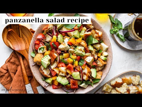 Video thumbnail: Sallatë Panzanella – Sallatë me Bukë