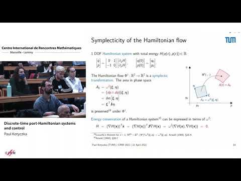 Paul Kotyczka: Discrete-time port-Hamiltonian systems and control