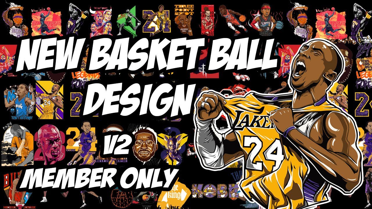 MEMBER ONLY NEW BASKETBALL  VECTOR DESIGN V2