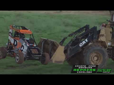 Speedcars - Heat 4 - Polar Ice Midget Series - Archerfield Speedway - 04.11.17