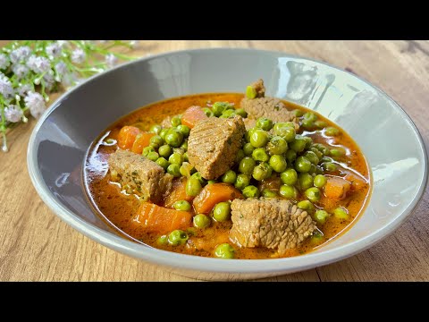 GRAŠAK SA JUNEĆIM MESOM ❤️ PREUKUSAN RUČAK NA KAŠIKU