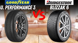 Goodyear UltraGrip Performance 3 vs Bridgestone Blizzak 6: BESTE WINTERBAND?