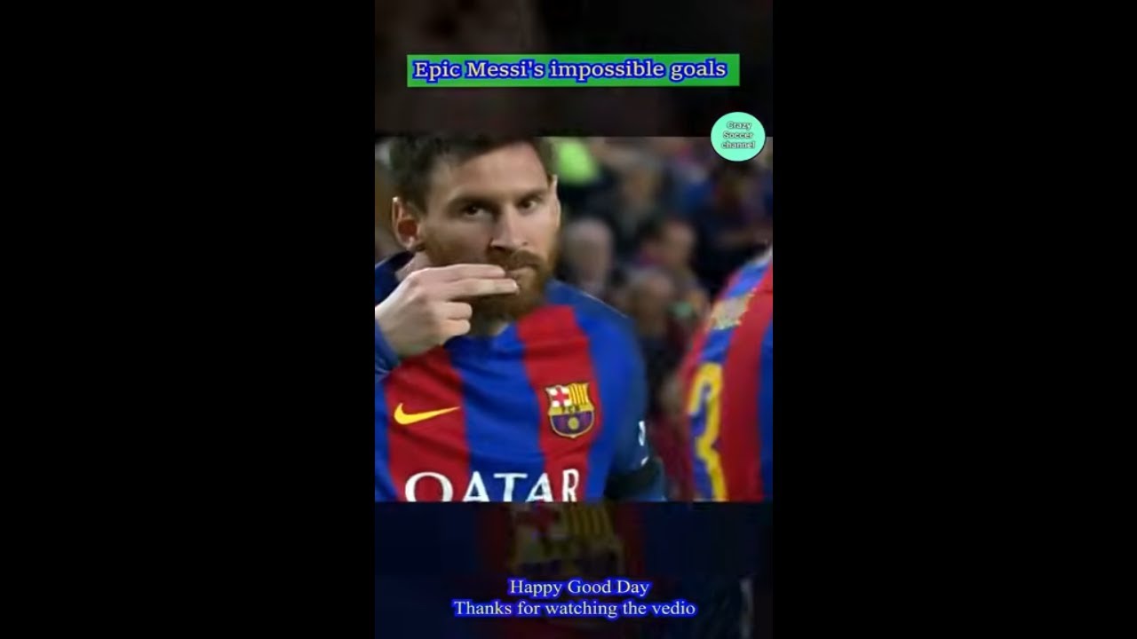 Messi's impossible skills & goals 😬 #messi #goat #skills #dribble #moments #barcelona #psg #shorts
